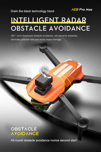 NOUVEAU Drone RC <span class=keywords><strong>AE8</strong></span> <span class=keywords><strong>Pro</strong></span> Max avec évitement d'obstacles sans balais, double caméra HD, hélicoptère, distance de 5 km, drone GPS quadricoptère, jouets - Product Image 4