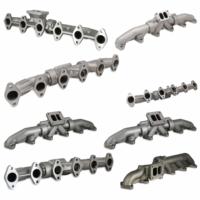 Collecteur d'échappement T4 en fonte, pièces automobiles moulées sous pression, usinage CNC et fabrication de tôlerie OEM