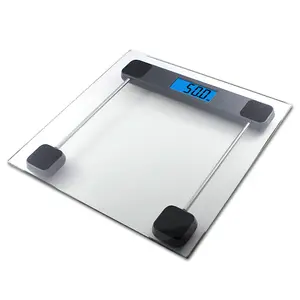 Weighing Scale Bathroom Waterproof Max 180-200キロ396-400lb AAA Power Battery Body China Tempered Glass