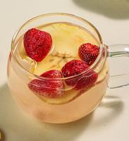 Premium Private Label Fruit Plakjes Bloem Thee Aardbei Citroen Passievruchten Gemengd Gevriesdroogd Fruit Afslanken Schoonheidsthee