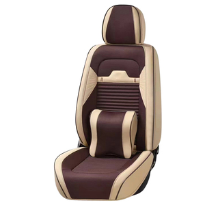 Gran oferta, cojín de asiento completo de coche Universal 9D de algodón transpirable para las cuatro estaciones, cojines de asiento de coche de aire de refrigeración de verano - Product Image 1