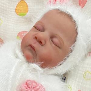 Poupées <span class=keywords><strong>Reborn</strong></span> Transfrontalières Réalistes en Vinyle – Compagnon Idéal pour Filles de 4 à 6 Ans - Product Image 3