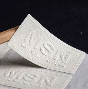Etiqueta Adhesiva con Logotipo en Relieve, Impresión por Estampado en Caliente, Etiqueta Dorada para Empaque, Logotipo Personalizado, Etiqueta Autoadhesiva de Marca - Product Image 4