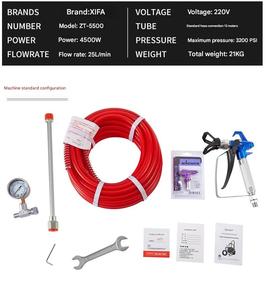 <span class=keywords><strong>Machine</strong></span> <span class=keywords><strong>à</strong></span> pulvériser la peinture avec pistolets haute pression pour appliquer sans effort des revêtements en latex, émail et époxy. - Product Image 6