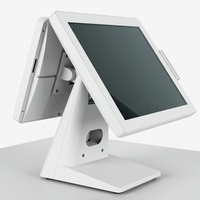 Terminal Punto de Venta con Pantalla Táctil de 15.6 Pulgadas, Sistema de Caja Registradora Inteligente con Windows/Android, Sistema de Pago Electrónico, Resolución de 1920x1080, Wi-Fi 6