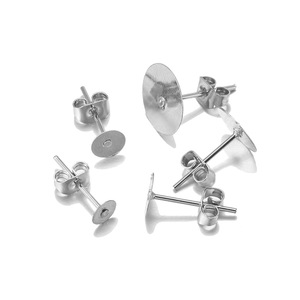 Metal Butterfly <b>Earring</b> <b>Posts</b> And Studs Set For Jewelry Making KC Gold Antique Bronze Silver Plated Iron Findings - Product Image 4