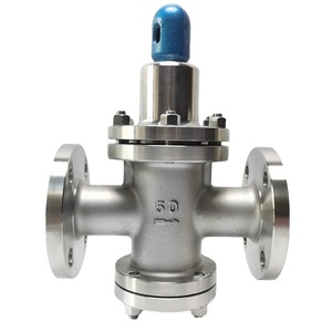 Válvula Reguladora de Acero al Carbono DN50 Tipo Pistón Piloto con Brida de Ajuste para Alta Temperatura - Product Image 5