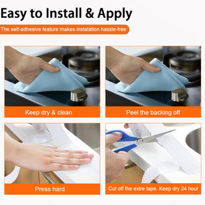 <span class=keywords><strong>Cinta</strong></span> de Sellado Autoadhesiva EONBON a Precio de Fábrica, <span class=keywords><strong>Cinta</strong></span> de Sellado para Baño, <span class=keywords><strong>Cinta</strong></span> de Sellado para <span class=keywords><strong>Fregadero</strong></span>, Impermeable, para Cocina y Hogar - Product Image 5