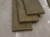 Plancher en planches antidérapant imperméable de style moderne fabriqué en Chine pour usage commercial, en matériau PU