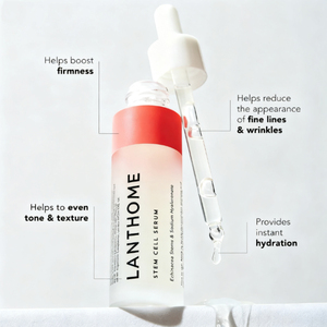 Suero Vegano de Células Madre de Marca Privada, Suero Facial Antienvejecimiento, Suero Hidratante de <span class=keywords><strong>Triple</strong></span> Célula Madre para Renovar la Piel - Product Image 3