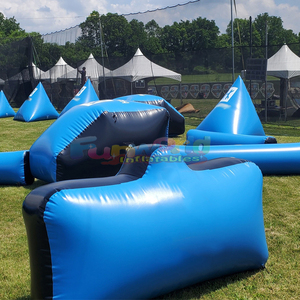 Conjuntos de búnkeres inflables para paintball, obstáculos tácticos de aire libre de grado comercial al por mayor. - Product Image 3
