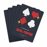 Cartes à jouer personnalisées avec logo, jeu de cartes imprimé, cadeau promotionnel