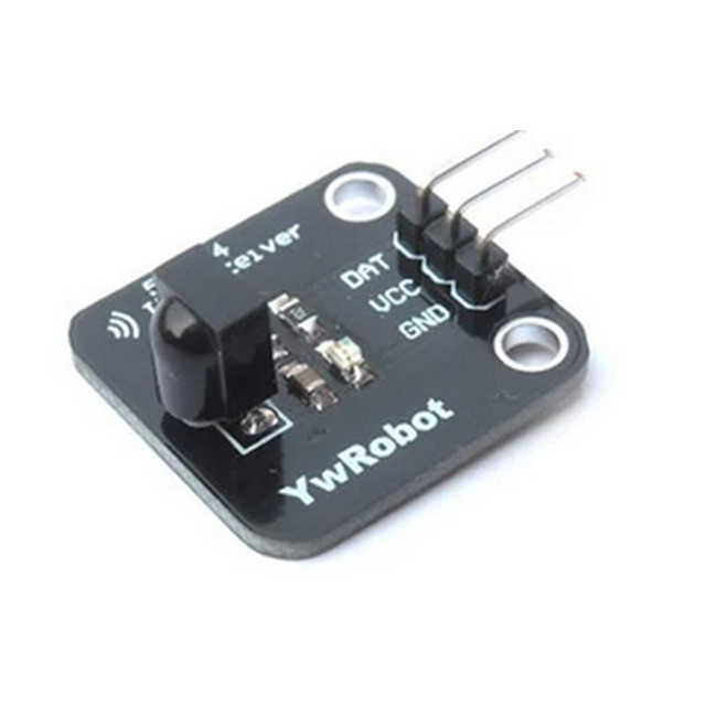 Digital 38KHz Infrared Receiver Sensor Module Electronic Building Blocks for Robot Infrared Receiver Head Electronic Components