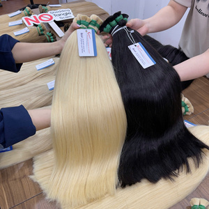 Precio al por mayor Extensiones de cabello a granel rusas Cabello crudo vietnamita de alta calidad La mejor calidad Solo en Thanhan Hair Vietnam - Product Image 4