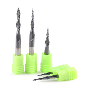 Hozly 3.175/4/6/8mm tráng bóng thon mũi cuối nhà máy vonfram <span class=keywords><strong>bit</strong></span> Bộ định tuyến cacbua rắn cho hợp kim nhôm, hợp kim đồng - Product Image 2