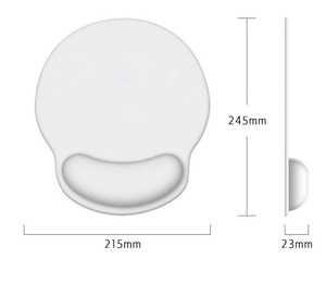 Hot Sale Custom Printed Logo Silicone Gel Wrist Support Mouse Pad - Product Image 4