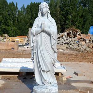 Marbre naturel sculpture statues catholiques des saints à vendre - Product Image 3