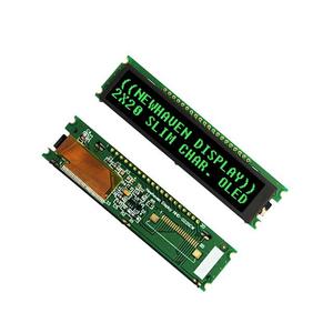 Mới và độc đáo NHD-0220CW-<span class=keywords><strong>AG3</strong></span> OLED mô-đun 40dig 20x2 thụ động quang điện tử/LCD, OLED nhân vật và số - Product Image 1