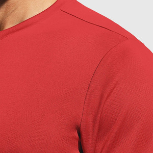 Top Custom Logo Quick Dry Men Gym Fitness T Shirts High Quality Men Slim Fit Gym Wear T-Shirts Men Running Athletic Gym T Shirt - Product Image 3