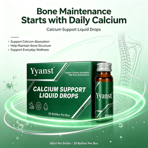 Compléments alimentaires liquides à base de plantes pour le soutien du calcium, marque privée OEM, favorisent la maintenance osseuse, le confort articulaire et le bien-être, formule personnalisée - Product Image 5