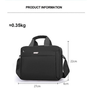 Nueva Bolsa de Hombro de Gran Capacidad para Hombre, Moderna, de Viaje, Deportiva, Impermeable, para Negocios, Ocio, Bolso de Mano, Bandolera, para Portátil - Product Image 2