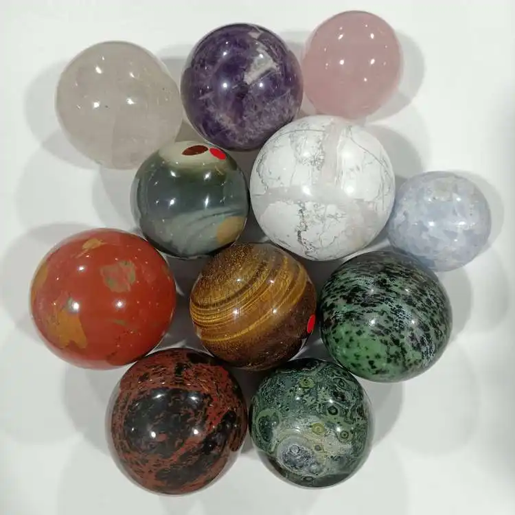 Bán Buôn Nhỏ Tinh Thể Opal Sphere Healing Stones Tinh Thể Thạch Anh Bóng Cho Trang Trí Nội Thất