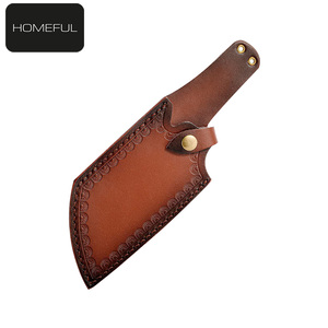 Couteau en acier inoxydable forgé de style viking 5Cr15 MoV, ambidextre, manche en bois de rose, ensemble de <span class=keywords><strong>quatre</strong></span> pièces pour la cuisine, le boucher, l'extérieur - Product Image 6