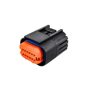 Jae mx23a série 12 way ecu selado conector de fio macho»