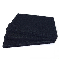 Mailles de filtre bio à cellules ouvertes de taille personnalisée mousse de piscine de pisciculture pour accessoires de filtration d'aquarium