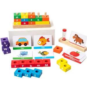 COMMIKI Wooden Educational Toys For Kids Learning English Smart Toys For Kids Educational Math Learning Toys For Kids