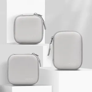 Mini portátil Hard Shell Digital Gadgets Bolsa de almacenamiento Cuero artificial Auricular Cargador Estuche Cable DE DATOS U Disco Organizador - Product Image 1