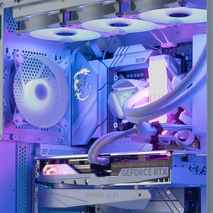 Used MS'I GeForce RTX 4070 Ti SUPER 16G GAMING X SLIM <b>WHITE</b> <b>Graphics</b> <b>Card</b> With 16GB GDDR6X 256 Bit Memory Support OverClock 4070 - Product Image 5