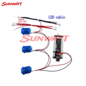 Controlador de Joystick y Botones Arcade USB de 5V con Cero Retraso para Retropie, Raspberry, MAME, para 1 Jugador - Product Image 6