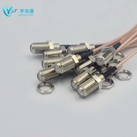 Adaptateur de câble RF RG316 TS9/CRC9 - Femelle vers TS9 Mâle pour routeur 4G LTE, antenne mini PCB avec 0,81 m VSWR 1,5 DC-6GHz