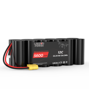 Batería de Litio <span class=keywords><strong>12C</strong></span> 22.2V 2800mAh 3500mAh 5600mAh 7000mAh para Dron FPV UAV Quadcopter, Baterías de Litio 18650 6s FPV - Product Image 5