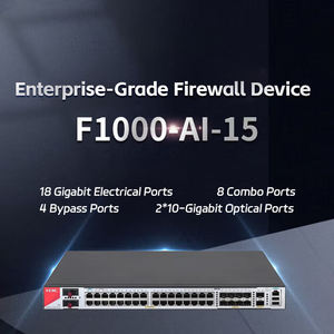 ลดราคา H3C F1000-AI-15 18GE + 2-port 10 Gigabit ไฟร์วอลล์ระดับองค์กร รับประกัน 1 ปี มีสินค้าในสต็อก - Product Image 1