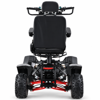 Scooter électrique pliable pour adultes, haute qualité, 4x4, 4000VA, 60V, 4 roues motrices, batterie au lithium, pour personnes âgées