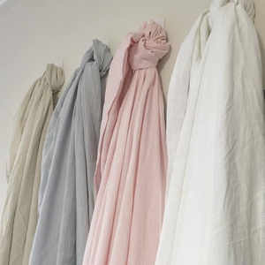 Pháp Linen tấm ga trải giường & gối đặt 100% Đá rửa Duvet cover Linen bedsheet - Product Image 1