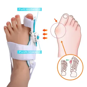 S-King Big Toe Hallux Valgus Orthopedic Braces Toe Corrector Adjustable Toe Separator Bunion Corrector