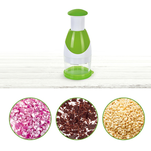 Chất lượng cao của nhãn hiệu nhà bếp thực phẩm cắt an toàn hành tây và tỏi Chopper với PP lưỡi tay Báo Chí Rau xử lý thực phẩm - Product Image 6