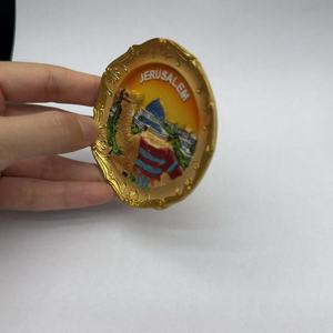 Imán de Resina Personalizado de Jerusalén para Refrigerador |   Recuerdo Artesanal en 3D de un Monumento de Israel |   Imán de Refrigerador de Viaje - Product Image 2