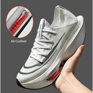 Nouvelles baskets d'automne 2023, vente en gros, baskets personnalisées noires et blanches pour hommes, chaussures de sport et de course avec coussin d'air - Product Image 5
