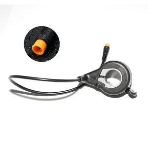 Acelerador de Pulgar para Bicicleta Eléctrica FT-21X, Acelerador de Dedo con Conector Impermeable de 3 Pines Macho - Product Image 1