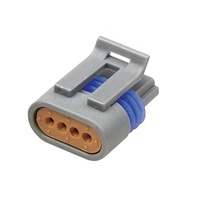 Conector de Cableado Automotriz Impermeable Hembra de 4 y 5 Pines AH7041-1.2-21 12162189 AH7051-1.2-21