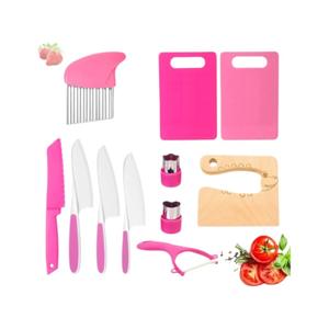 Juego <span class=keywords><strong>de</strong></span> Cuchillos <span class=keywords><strong>de</strong></span> Acero Inoxidable para Niños, Herramienta para Cortar Verduras, <span class=keywords><strong>Juguete</strong></span> Educativo para Hornear, Operación Manual para Jardín <span class=keywords><strong>de</strong></span> Infancia - Product Image 5