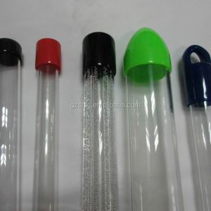 Clear Hard <b>Plastic</b> <b>Tube</b> & Hanging Cap SGS Certified UV Resistant Heat Resistant - Product Image 2