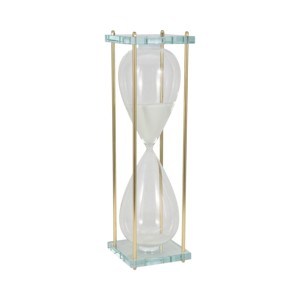 Timer a Clessidra in Vetro Decorativo per Casa, Ufficio, Scrivania, Soggiorno, Esposizione su Scaffale - Product Image 3