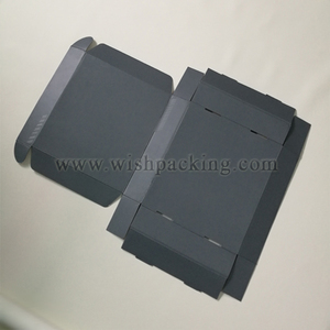 Boîte postale en carton ondulé pour colis, courrier, papier, ordinateur, téléphone portable, vêtements, chaussettes, logo <span class=keywords><strong>d</strong></span>'étiquette noire double face commun - Product Image 4