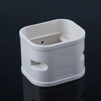 Nouveau Style PVC Tube Décoratif pour Climatiseur Manuel Puissance Plat Courbure AC Accessoires Pièces Matière Plastique