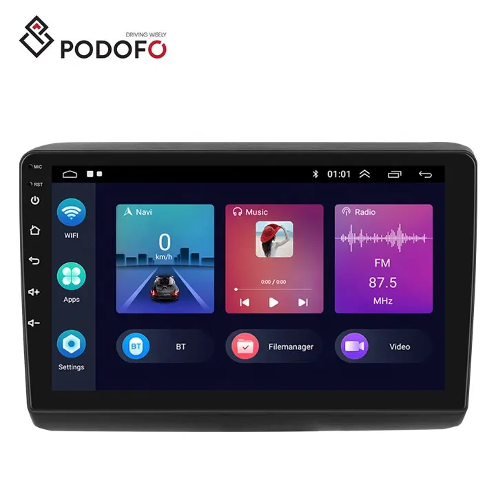 Podofo 9 ''Android 13 Autoradio Für Fiat Ducato 2010/Citroen Jumper/Peugeot Boxer CarPlay Android Auto GPS WiFi BT FM Fabrik